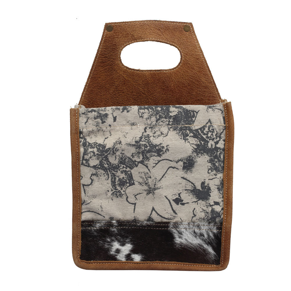 Leaf Print  6-Pack Beer Caddy