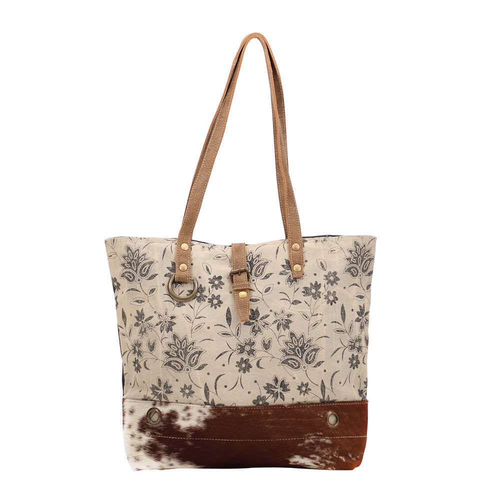 Bract Print Tote Bag
