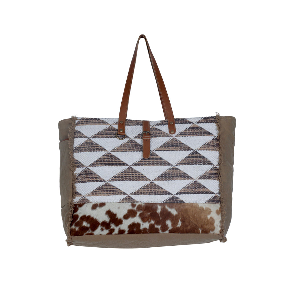Rhythmic Shapes  Weekender Bag