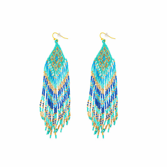 Waterfall Beaded Earrings