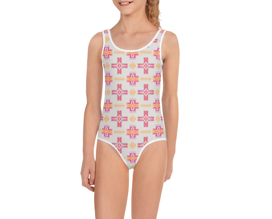 Aztec Trail Girls Swimsuit - Sizes 2T-7