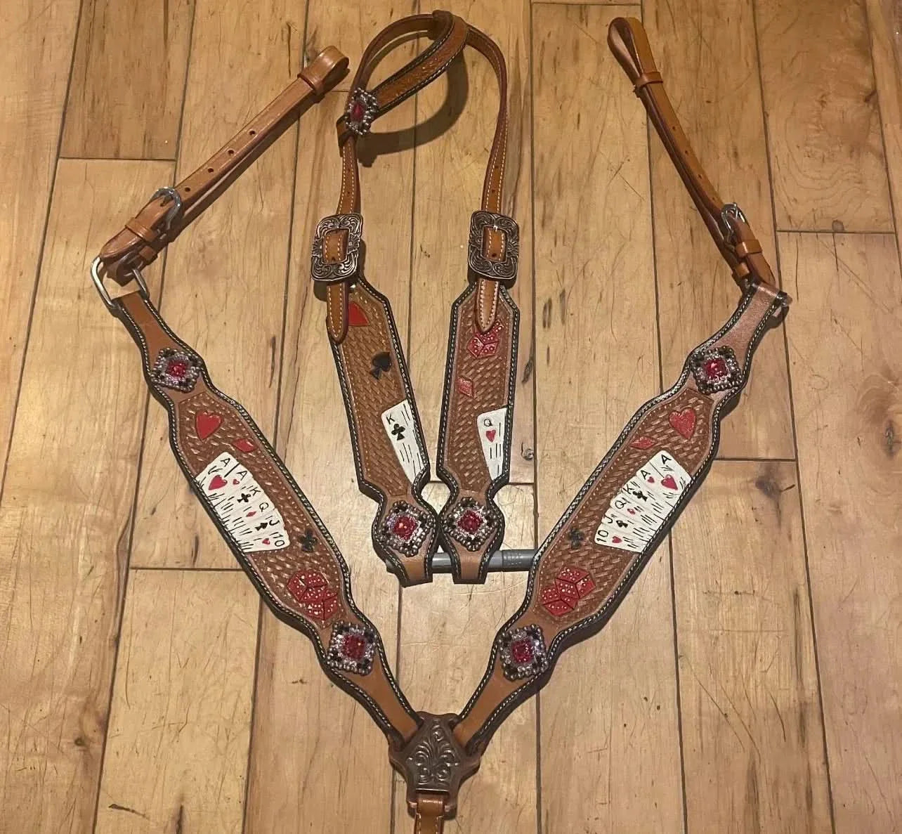 READY TO SHIP Western Horse Tack Set - Playing Card (BHT099)