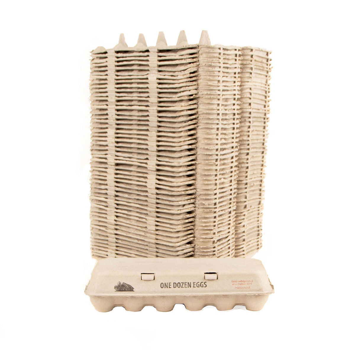 Recyclable Egg Cartons, Bulk Packaging for Farms & Markets, 12 Count Pulp Paper Carton