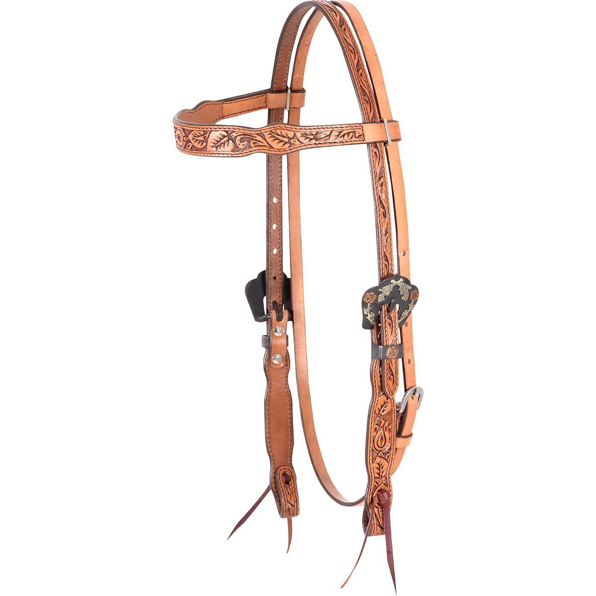 Cashel Guns & Roses Browband Headstall