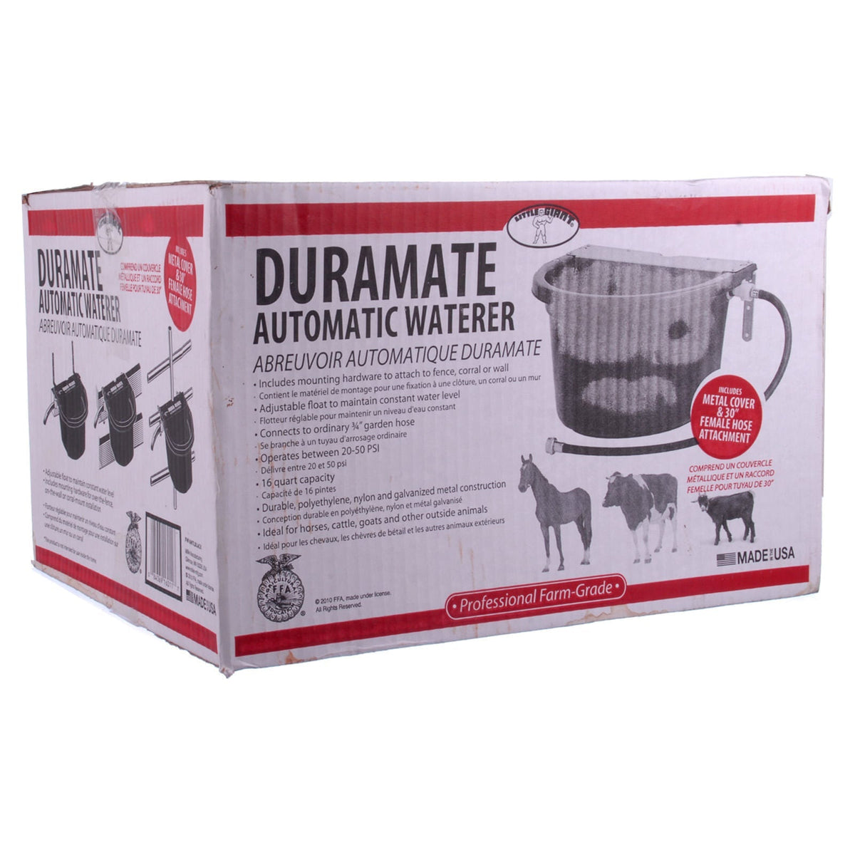 Duramate Automatic Livestock Waterer, 16 Quart