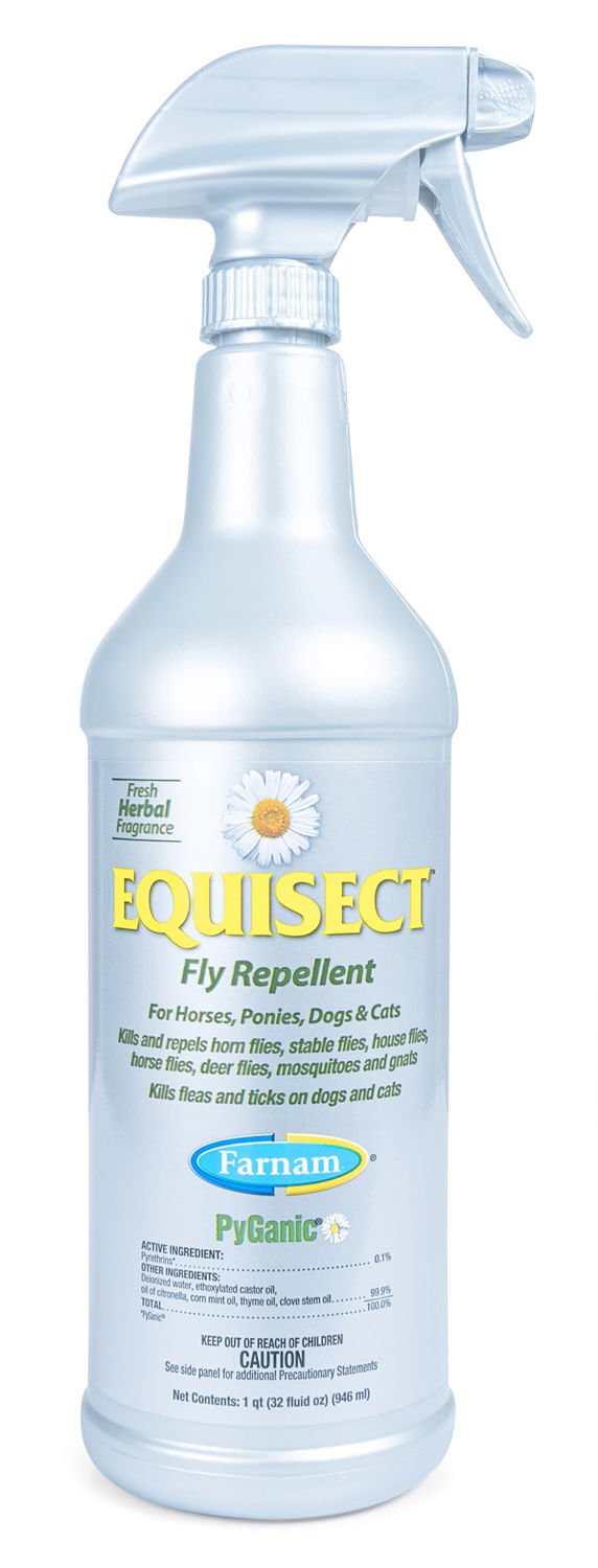 Farnam Equisect Water-Based Botanical Fly Repellent for Horses, Dogs and Cats