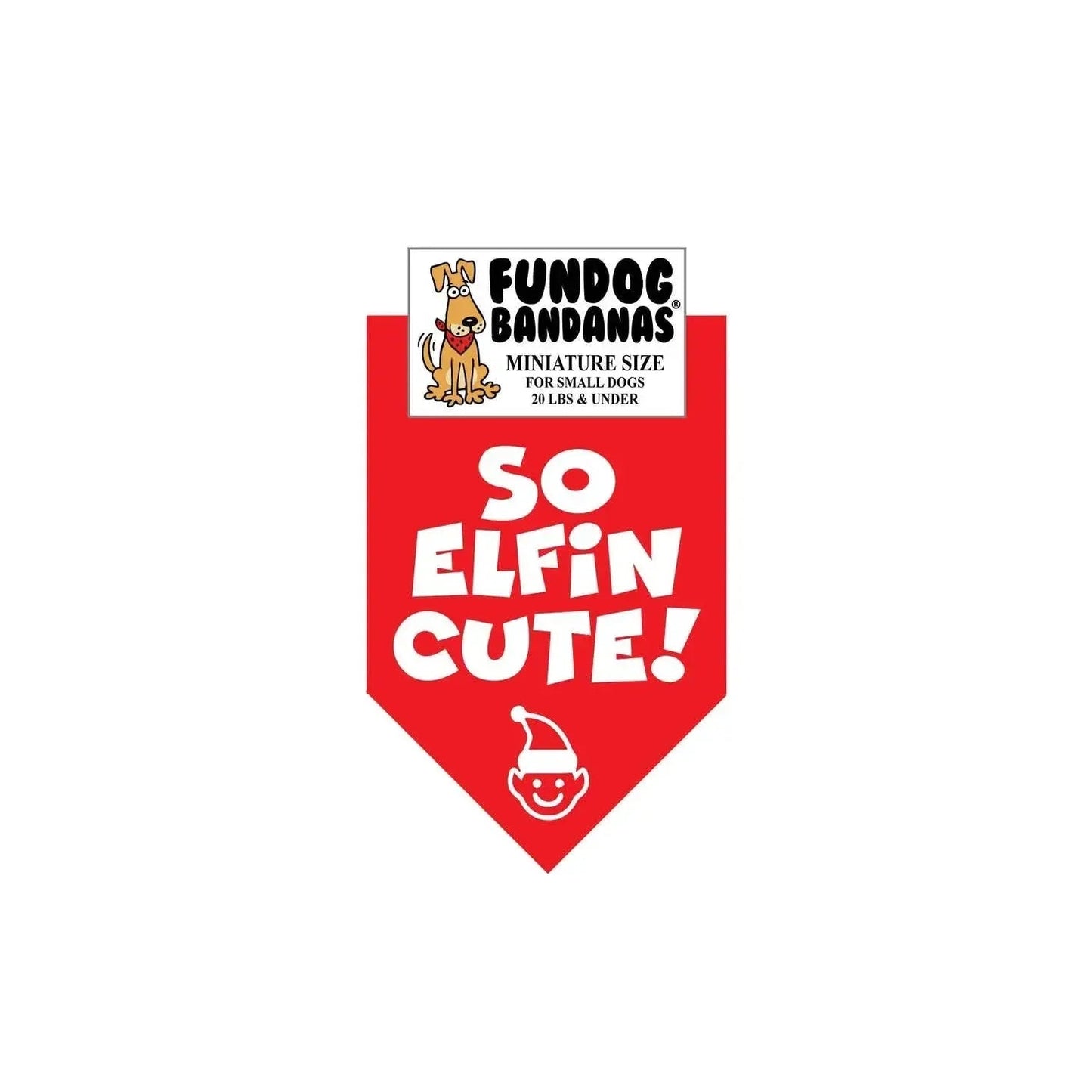 So Elfin Cute Bandana- Made in USA