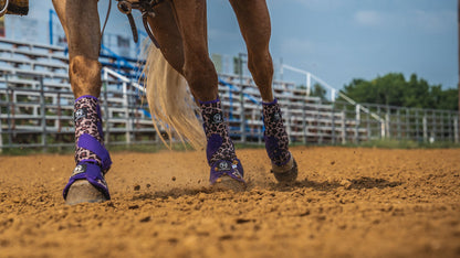 Cheetah Purple Sport Boots