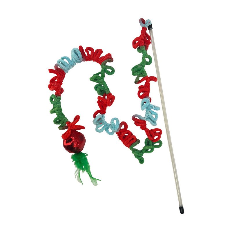 KONG Holiday Teaser Loopz with Catnip Cat Toy