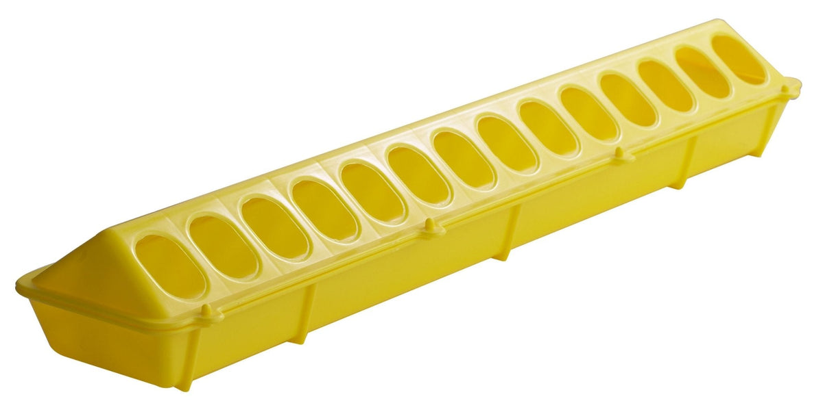 Plastic Chicken Feeder, 20"L