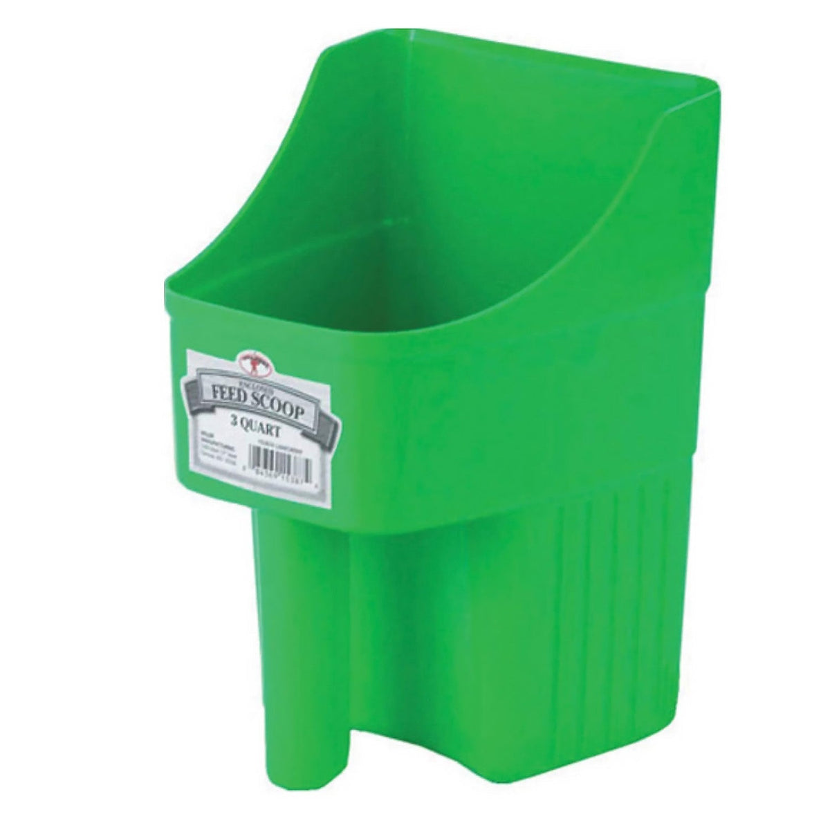 Little Giant Plastic Enclosed Feed Scoop, 3 Quart