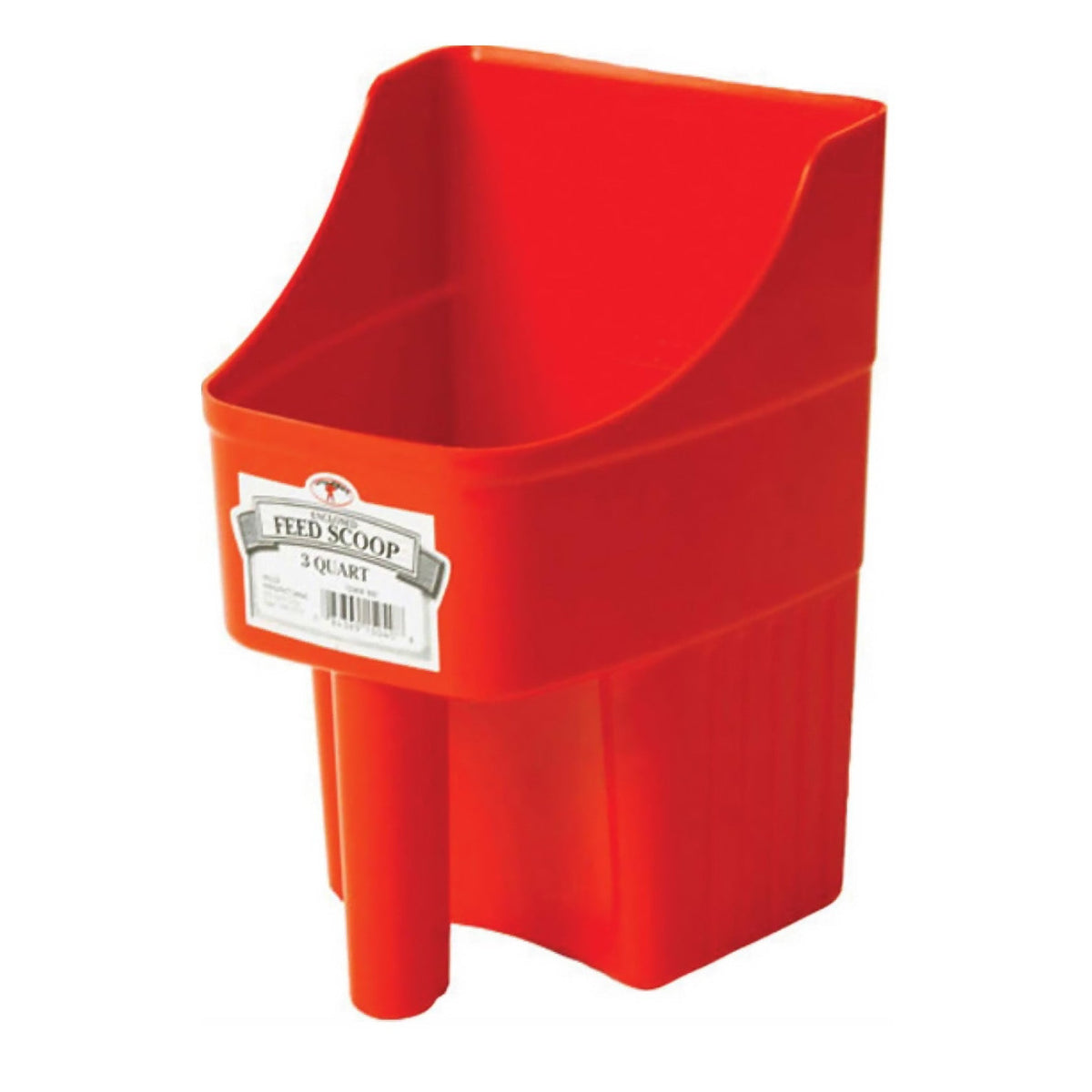 Little Giant Plastic Enclosed Feed Scoop, 3 Quart